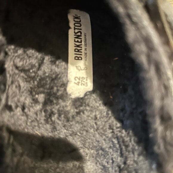 Birkenstock Boston Vl Shearling Black Womens  11 US - Picture 6 of 8